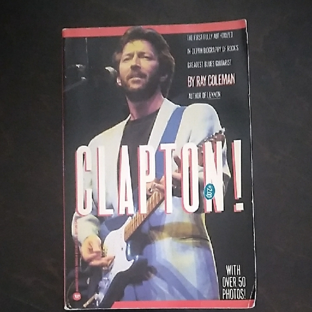 Clapton! Biography Book by Ray Coleman, Paperback